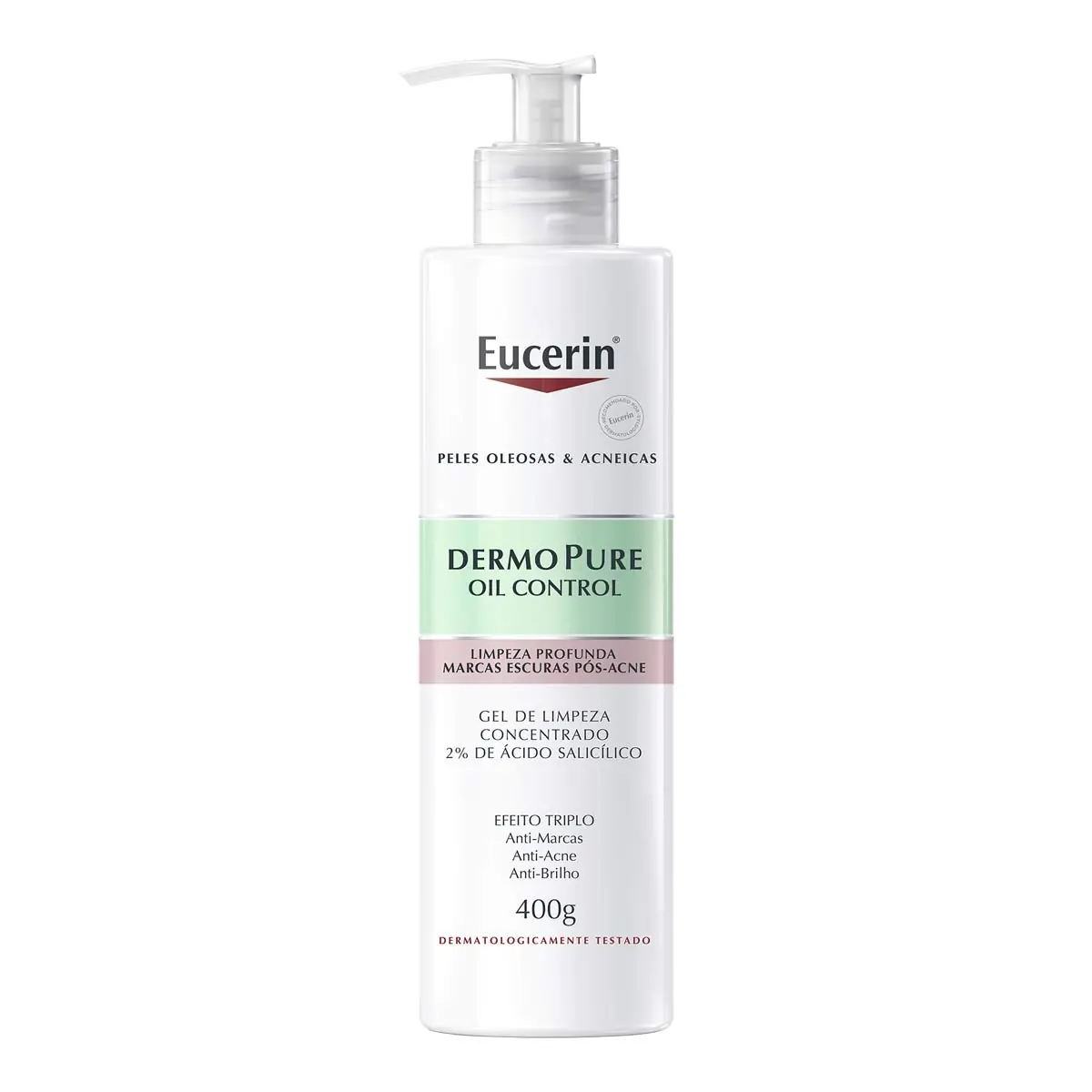 Gel de Limpeza Facial Antiacne Dermo Pure Concentrado Peles Oleosas e Acneicas 400g