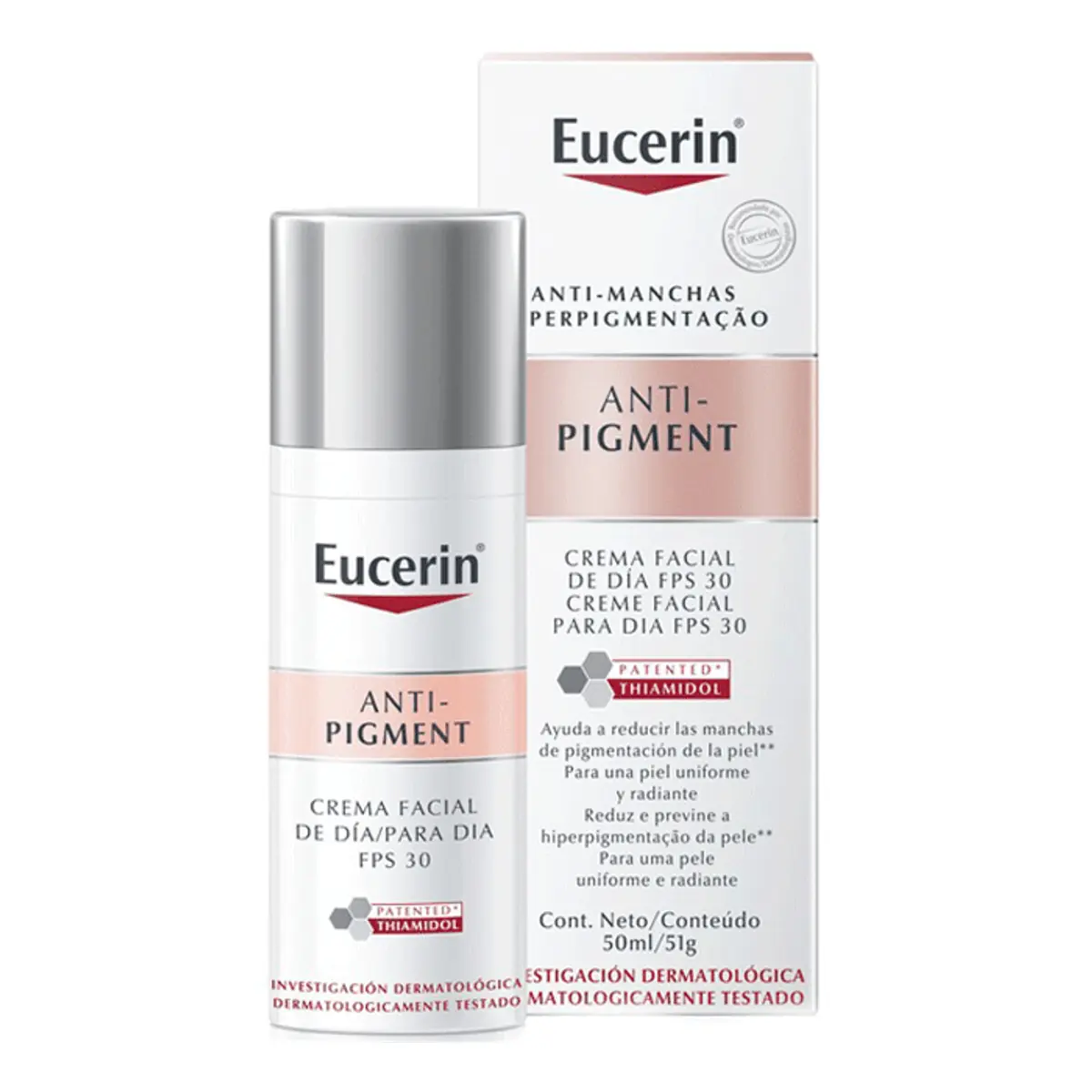 Creme Clareador Facial Eucerin Anti-Pigment Dia FPS30 50ml