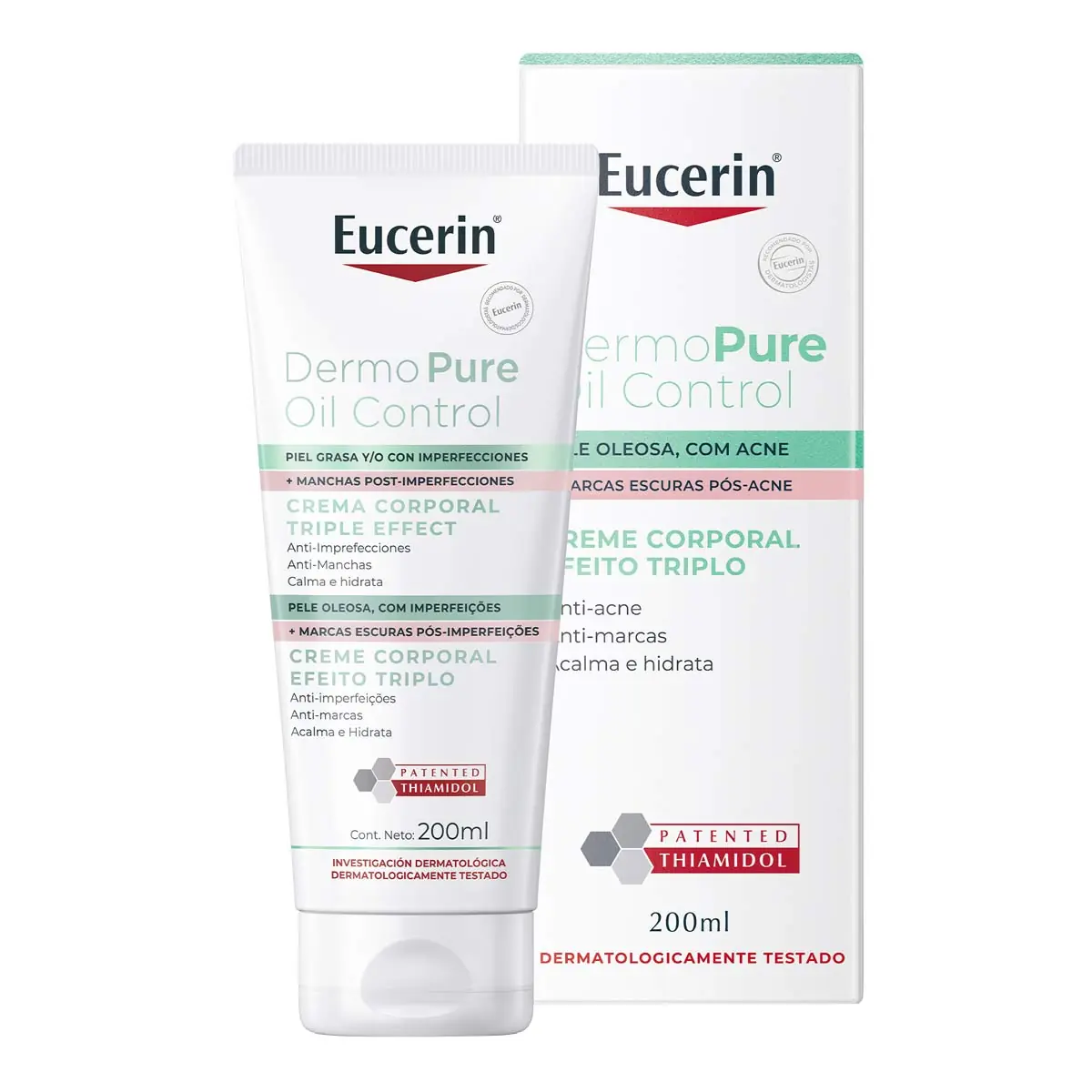 Creme Corporal Eucerin Dermopure Efeito Triplo 200ml