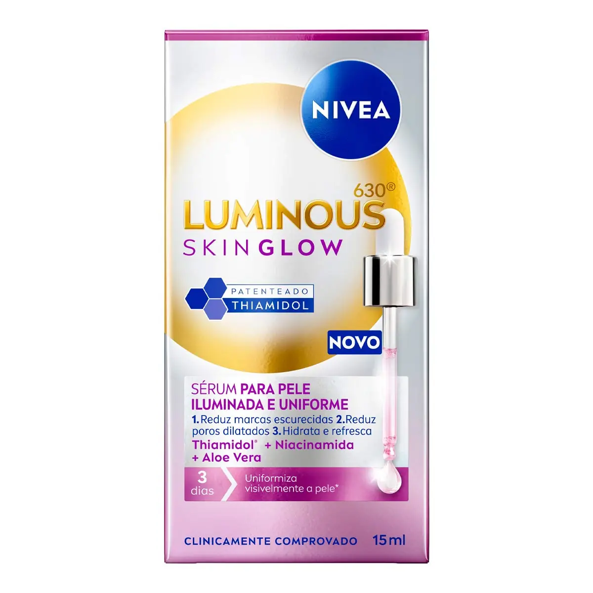 Sérum Facial Nivea Luminous 630 Skin Glow 15ml