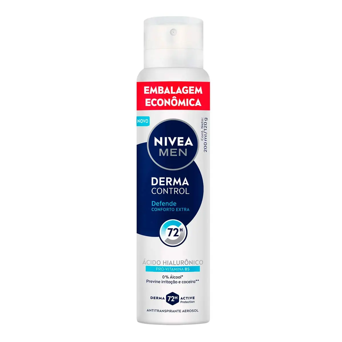 Des Nivea Aer 200ml Men Derma Def Cont Acid Hialur Vit B5