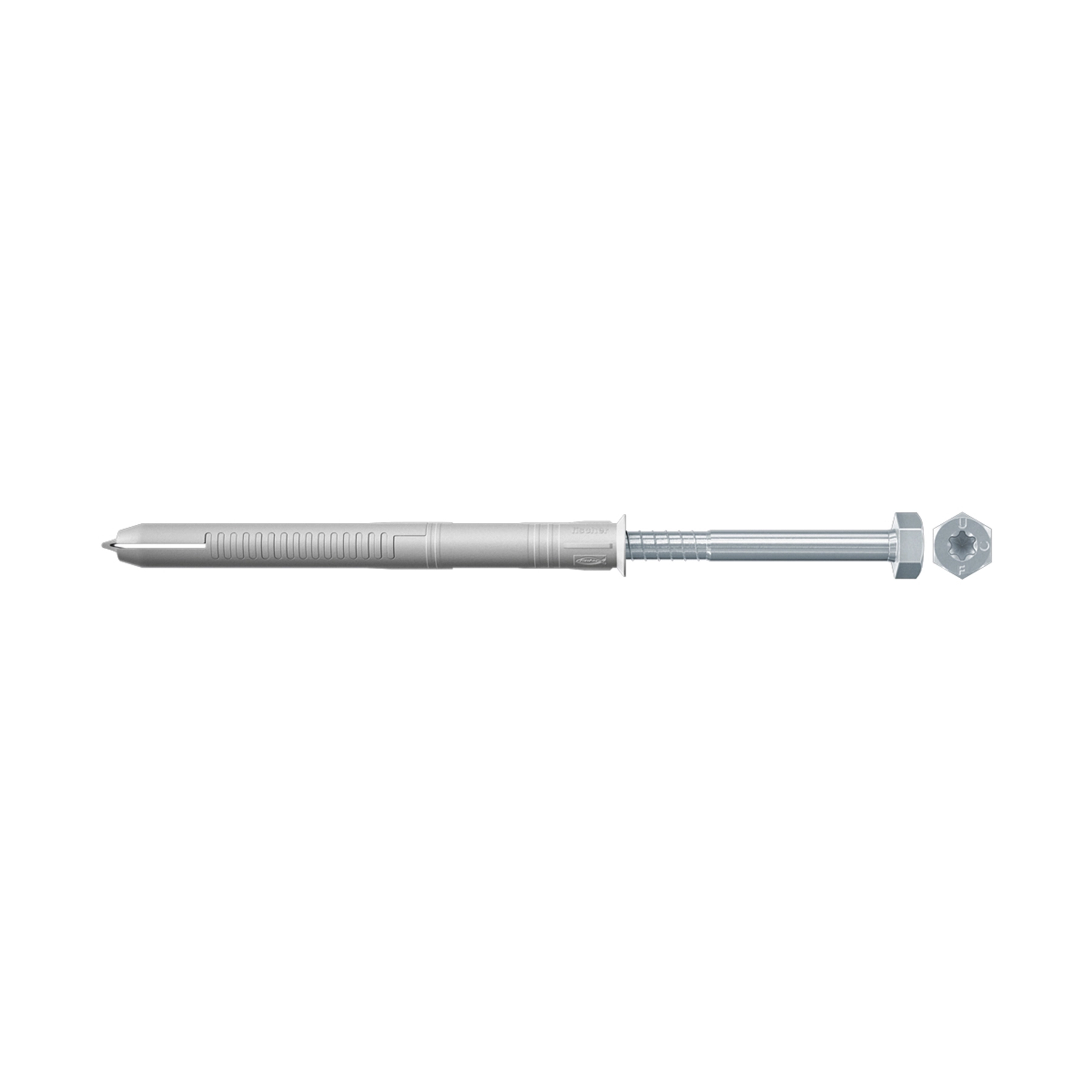 Bucha Nylon para Alvenaria 10mm com Parafuso Fischer 50 peças