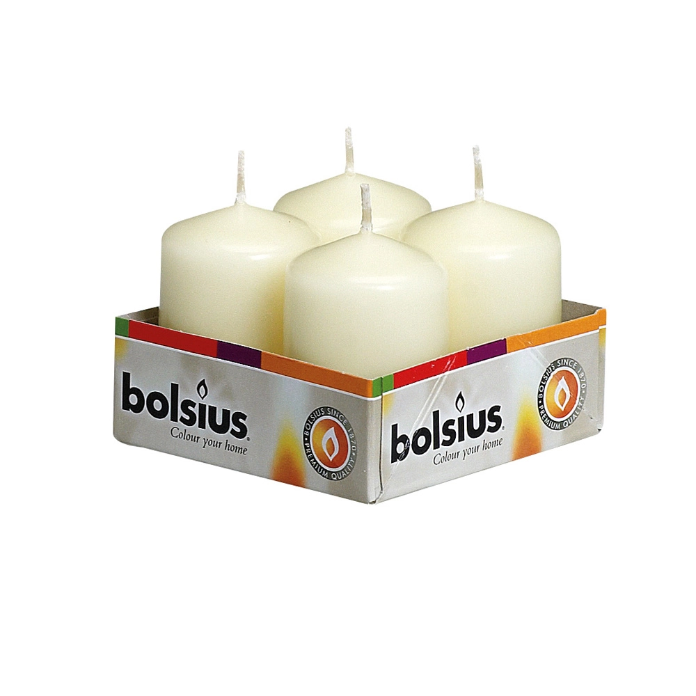 Vela Mini Pilar Mrf 6x4cm Velas Bolsius