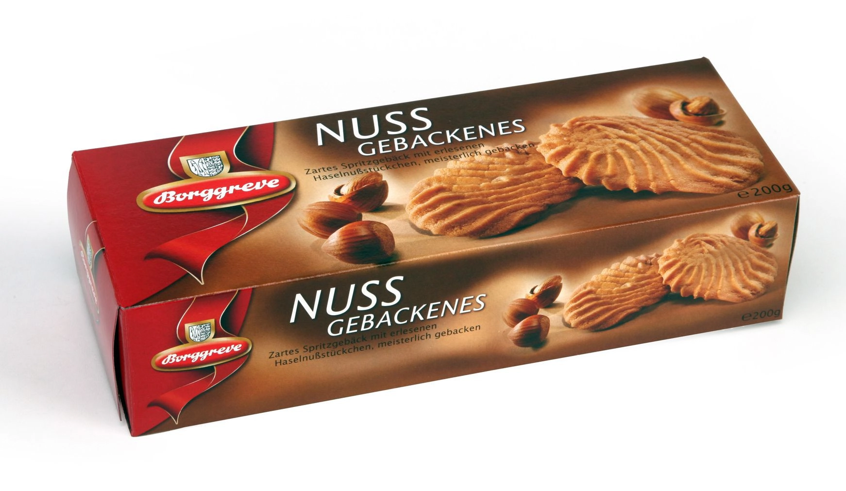 Biscoito C/avela Nussgebackenes Borggreve 200g