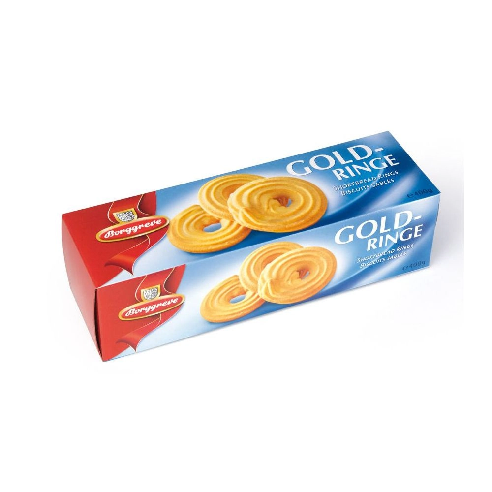 Biscoito Gold Ringe Borggreve Caixa 400g