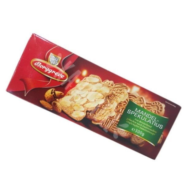 Biscoito Mandel Spekulatius Borggreve Caixa 300g