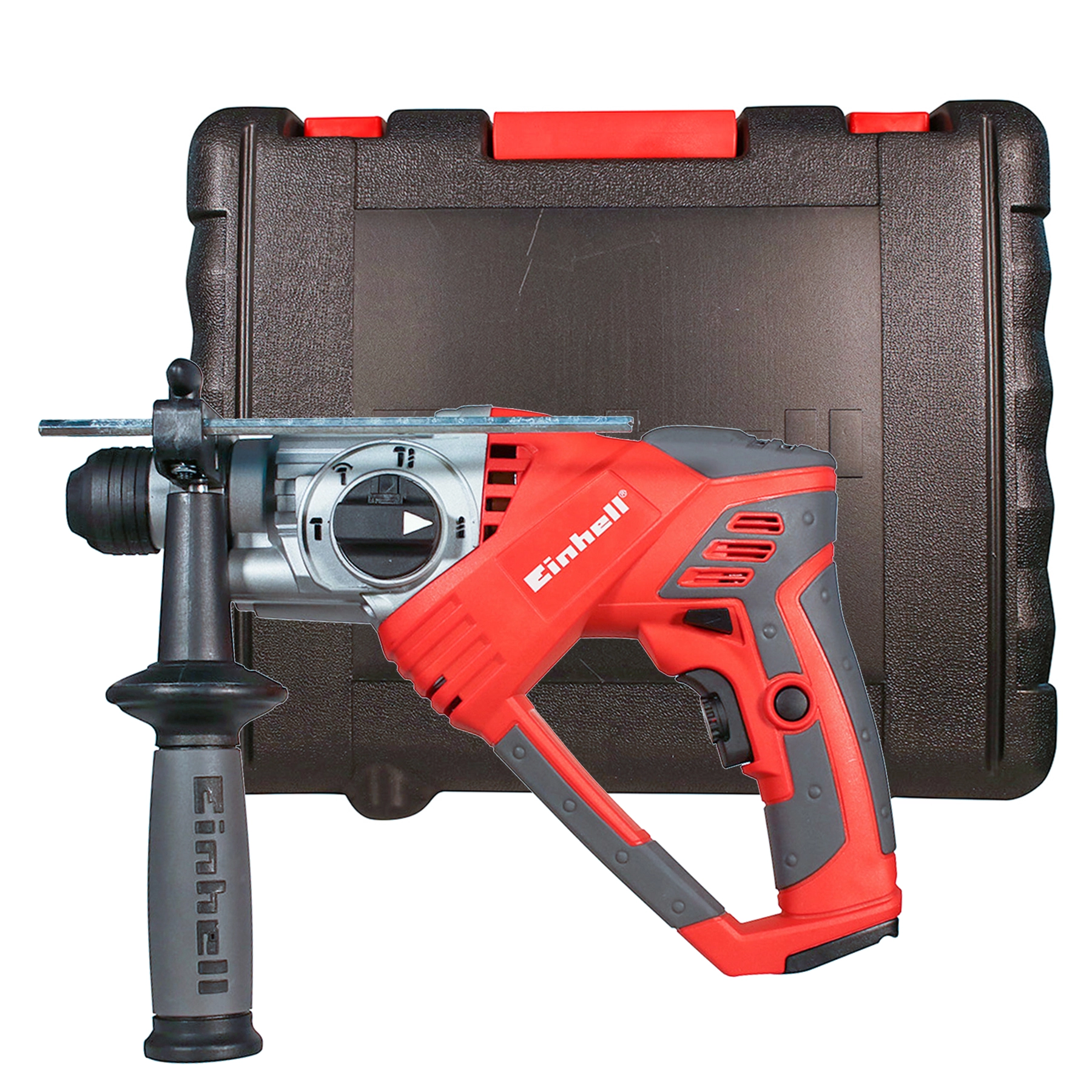Martelete Perfurador Rompedor Einhell com Maleta e Acessórios SDS Plus 600W 1,8J RT-RH 20 127V