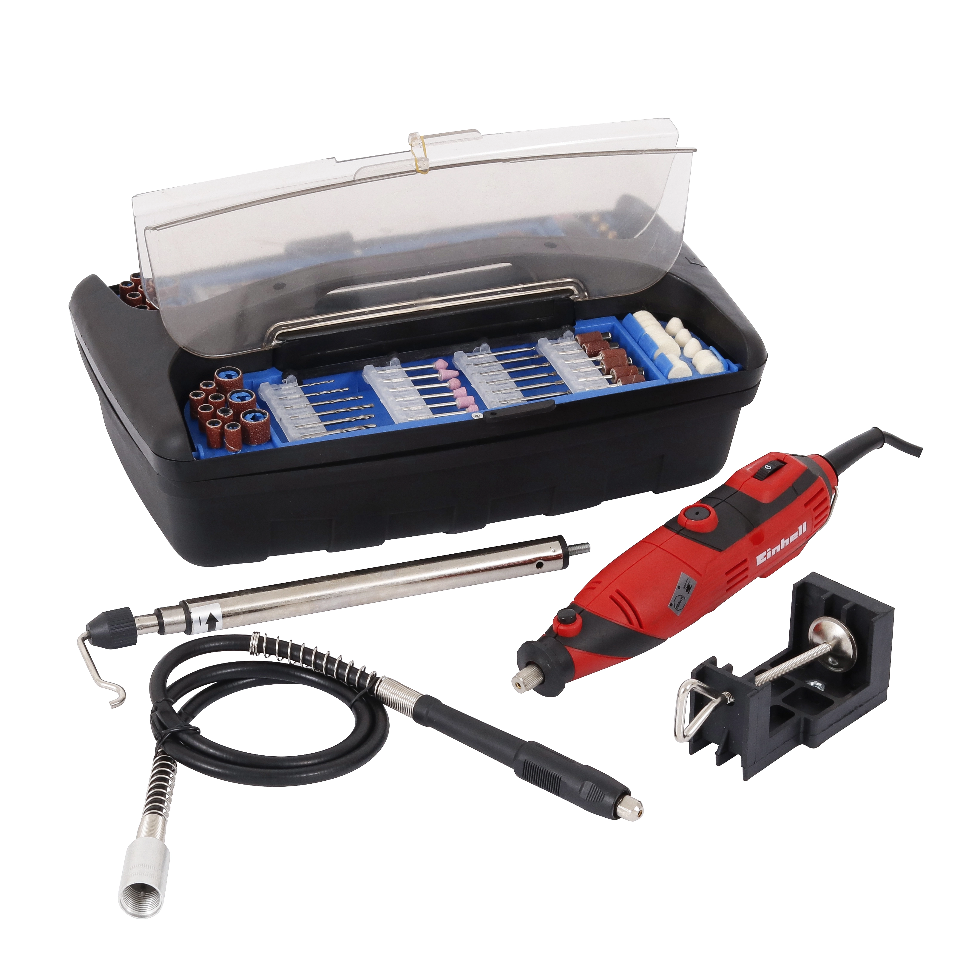 Micro Retífica Einhell Elétrica 135W com 169 Acessórios TH-MG 135 E 127V