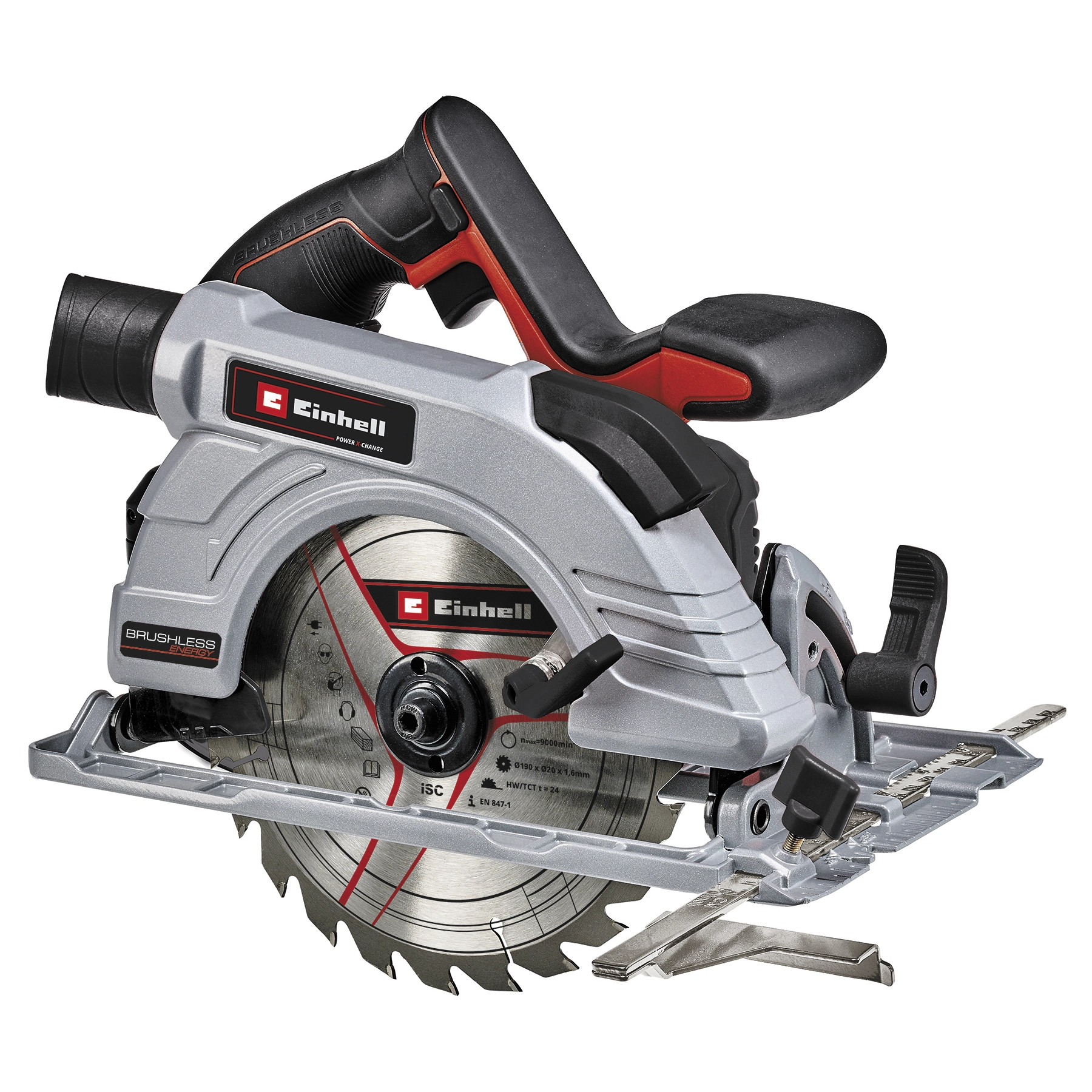 Serra Circular Brushless 7.1/2" 18V TE-CS 18/190 Li BL Solo Einhell