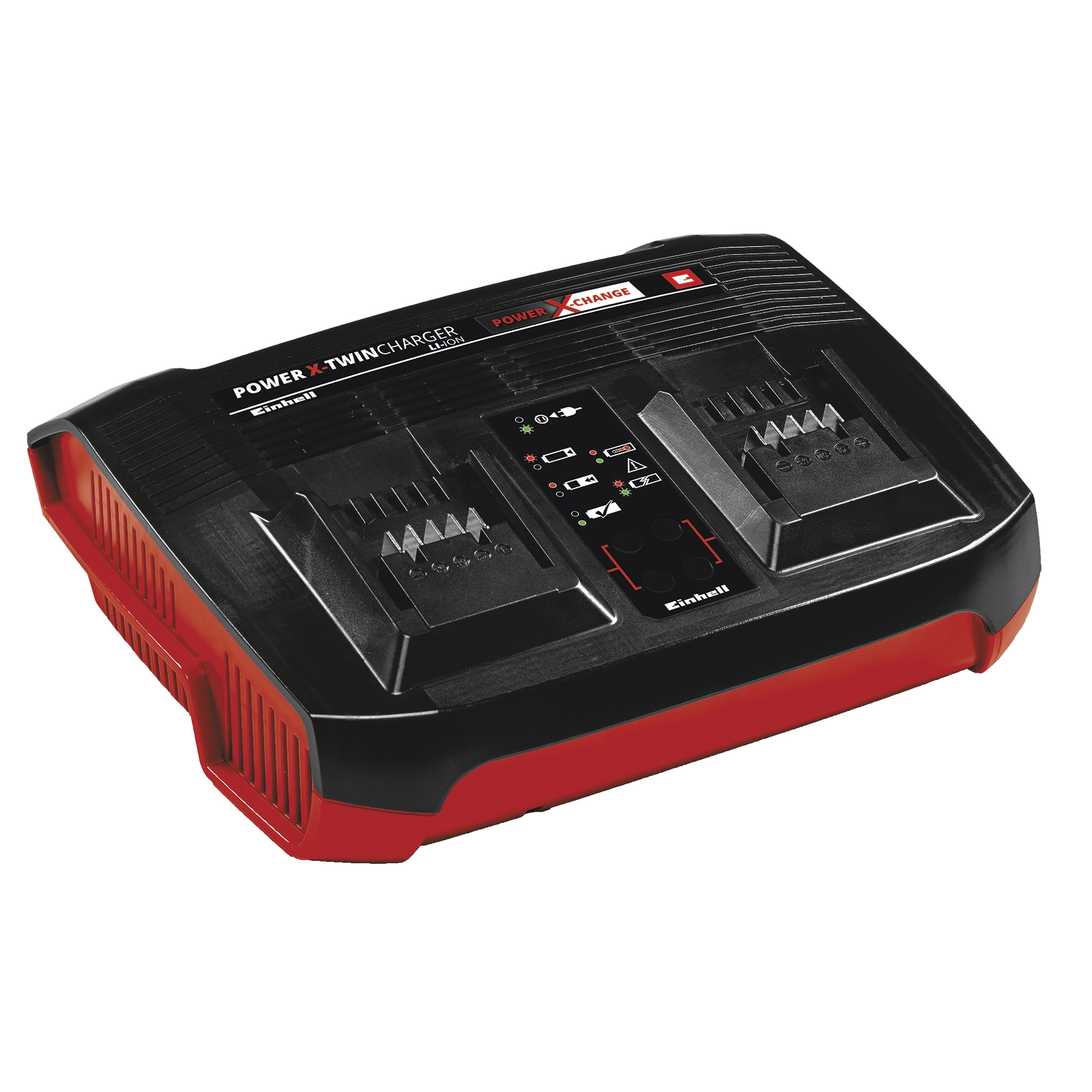 Carregador de Bateria Duplo Inteligente 3Ah com Indicador de Status Power-X Change Bivolt Einhell