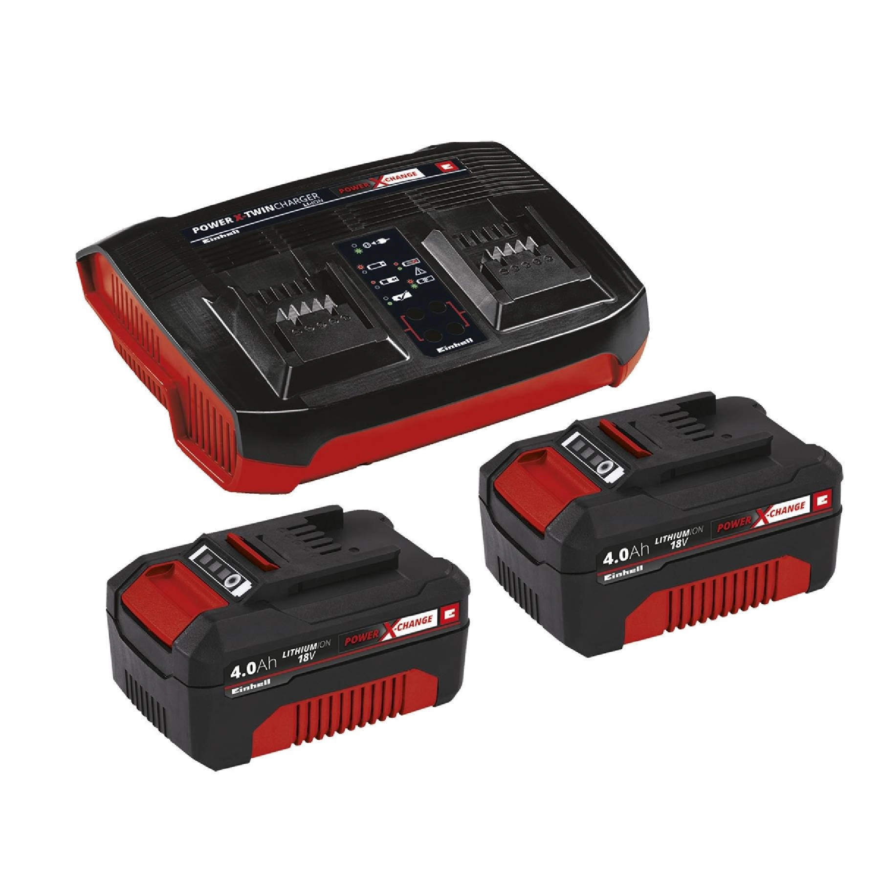 Kit Carregador Duplo 260mm Twincharger Bivolt Einhell
