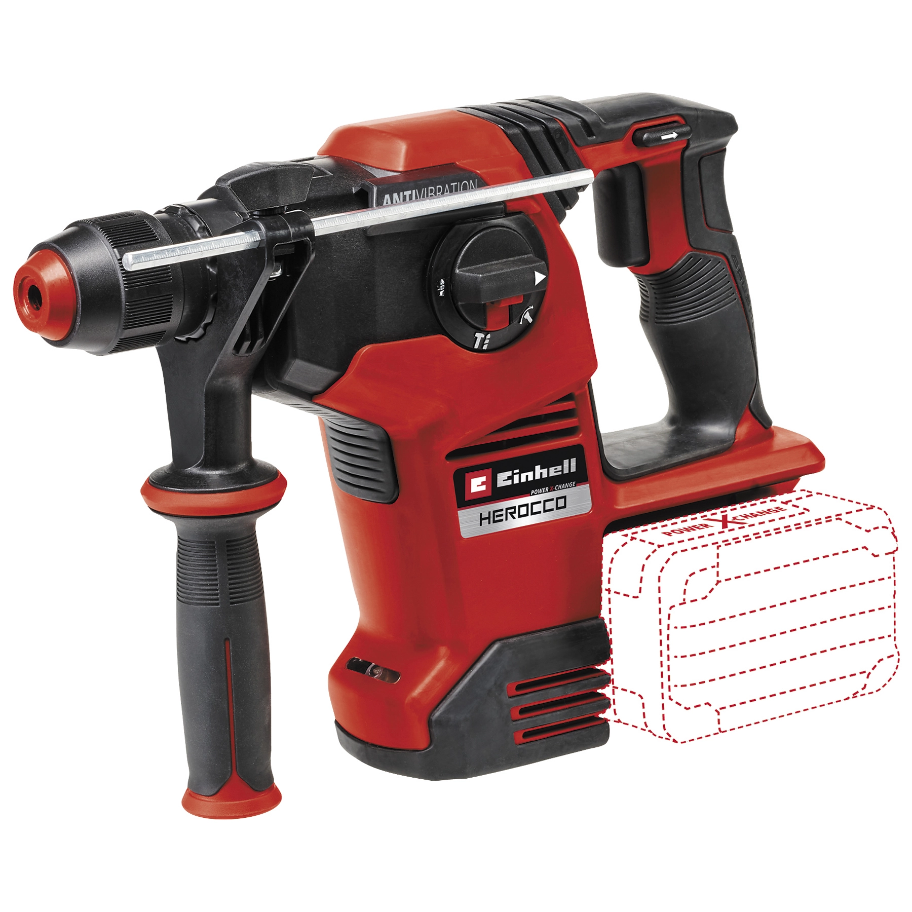 Martelete Perfurador Rompedor Sds Plus 18V HEROCCO 36/28 Einhell