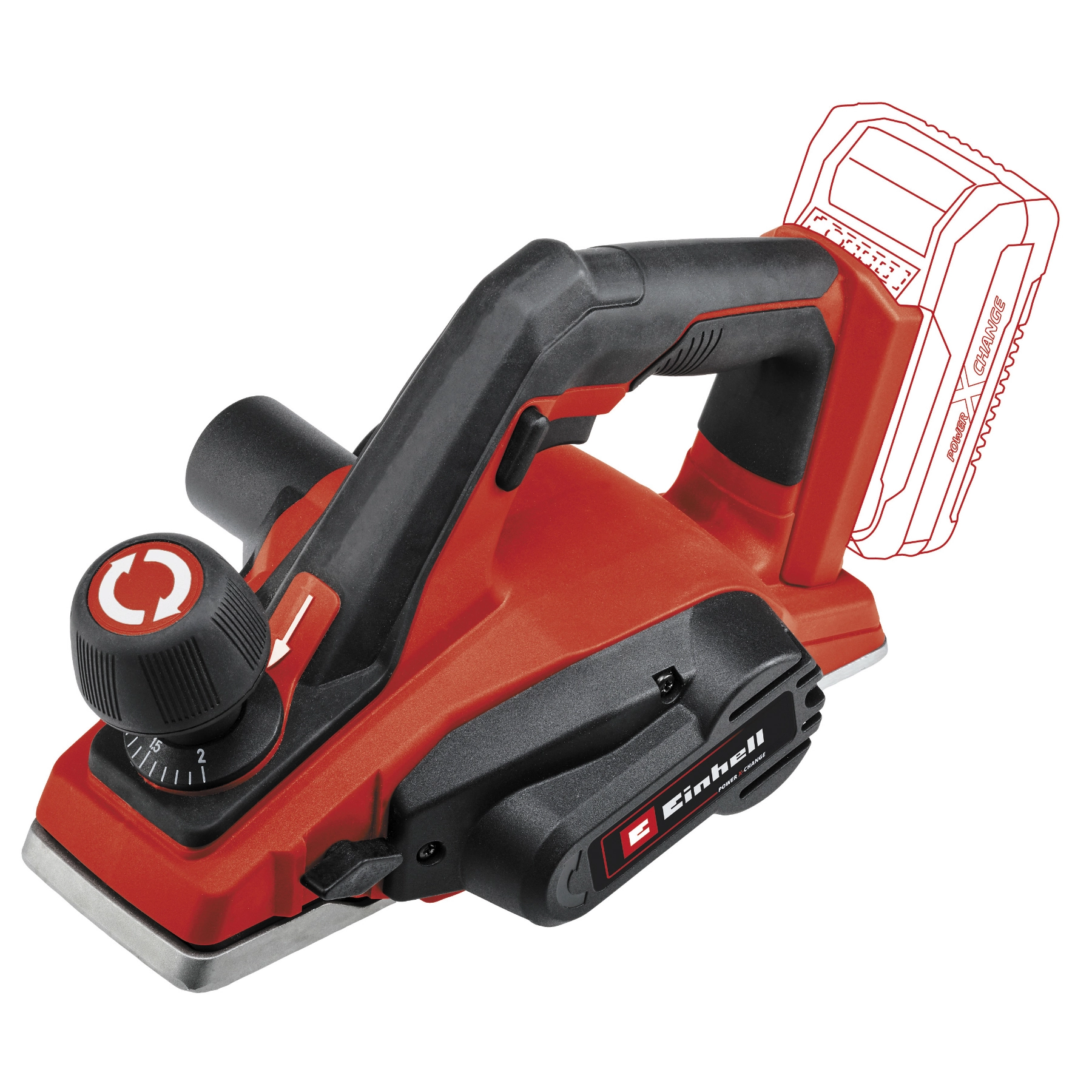 Plaina a Bateria 18V TE-PL 18/82 Li - Solo Einhell