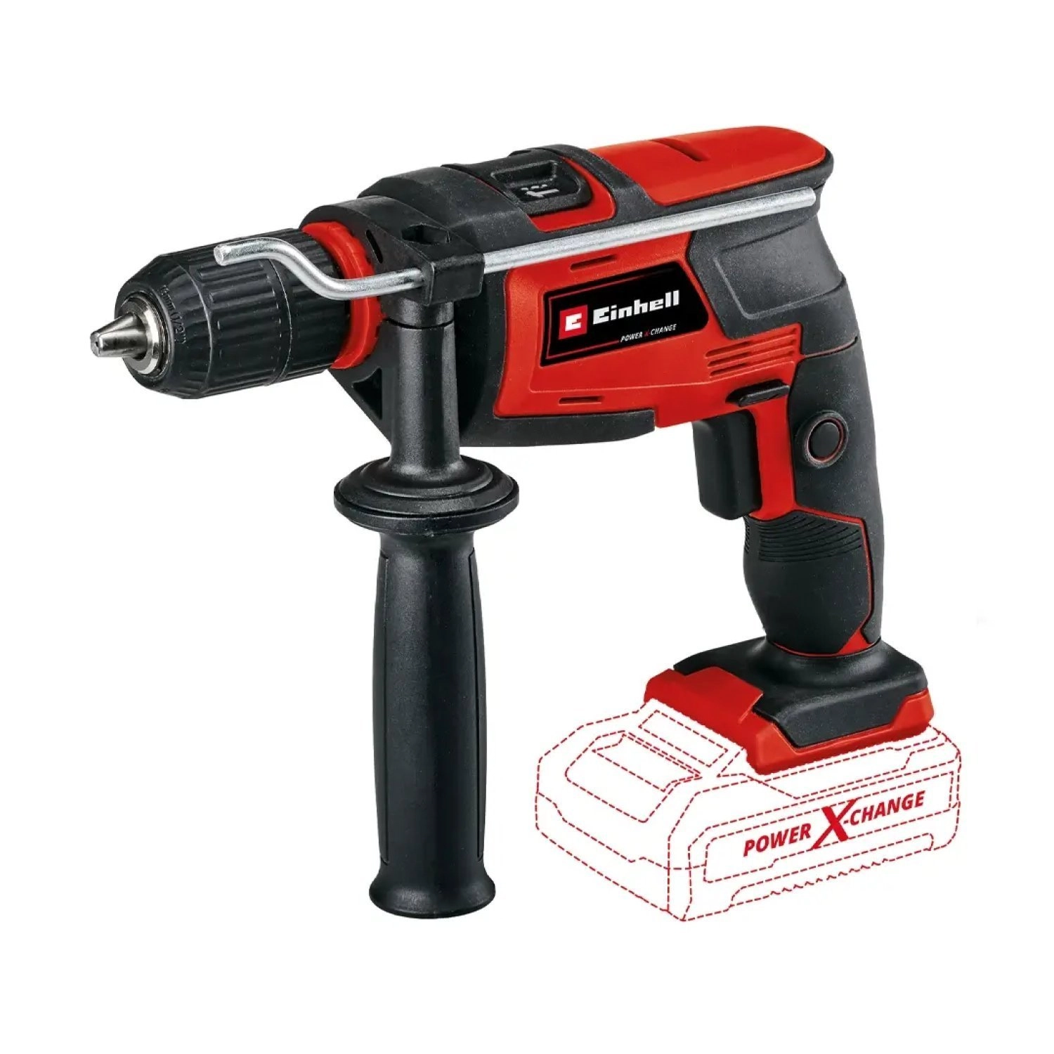 Furadeira De Impacto Tc-id 18 Li - Solo Vermelho/preto