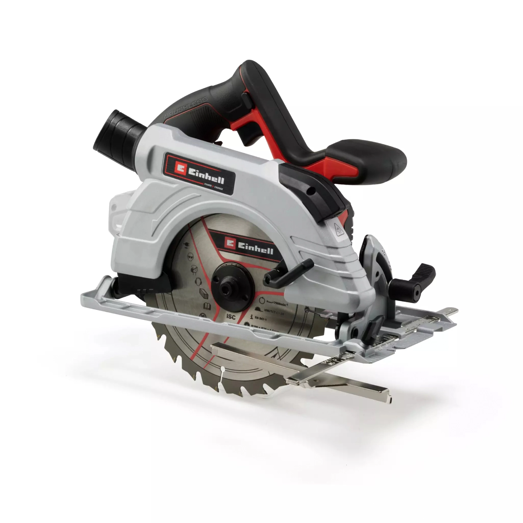 Serra Circular a Bateria Einhell 18V 190mm Brushless TP-CS 18/1900 para Madeira
