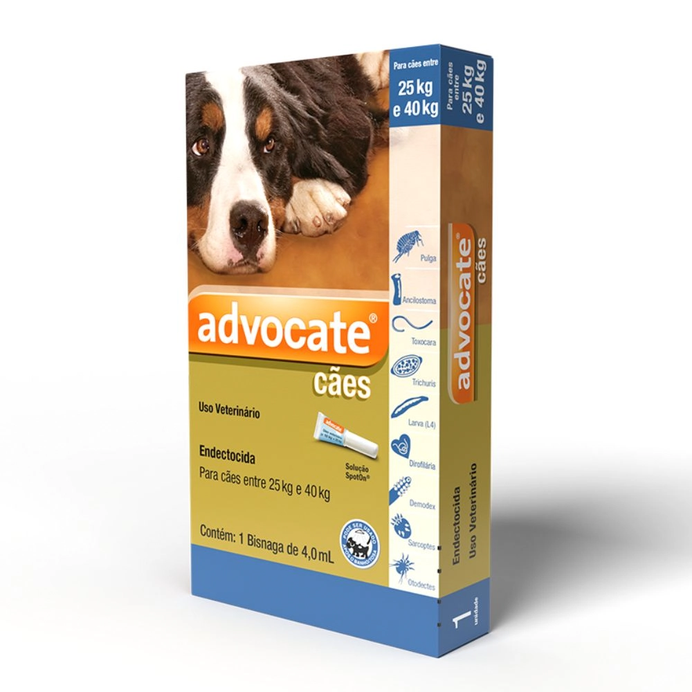 Advocate Combo Caes 25 A 40 Kg