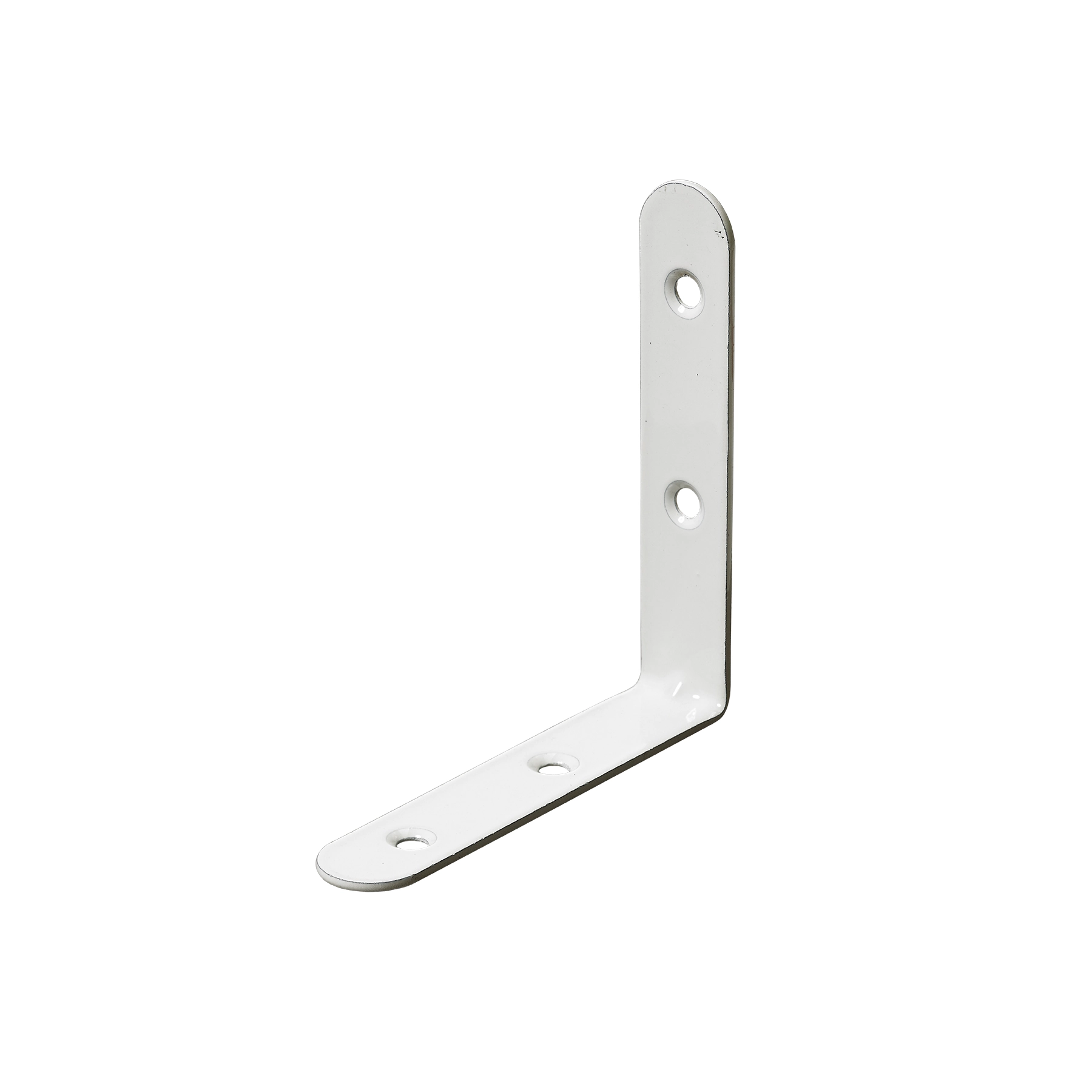 Cantoneira Abas Iguais Aço 100x100x20mm Branco 1 peça