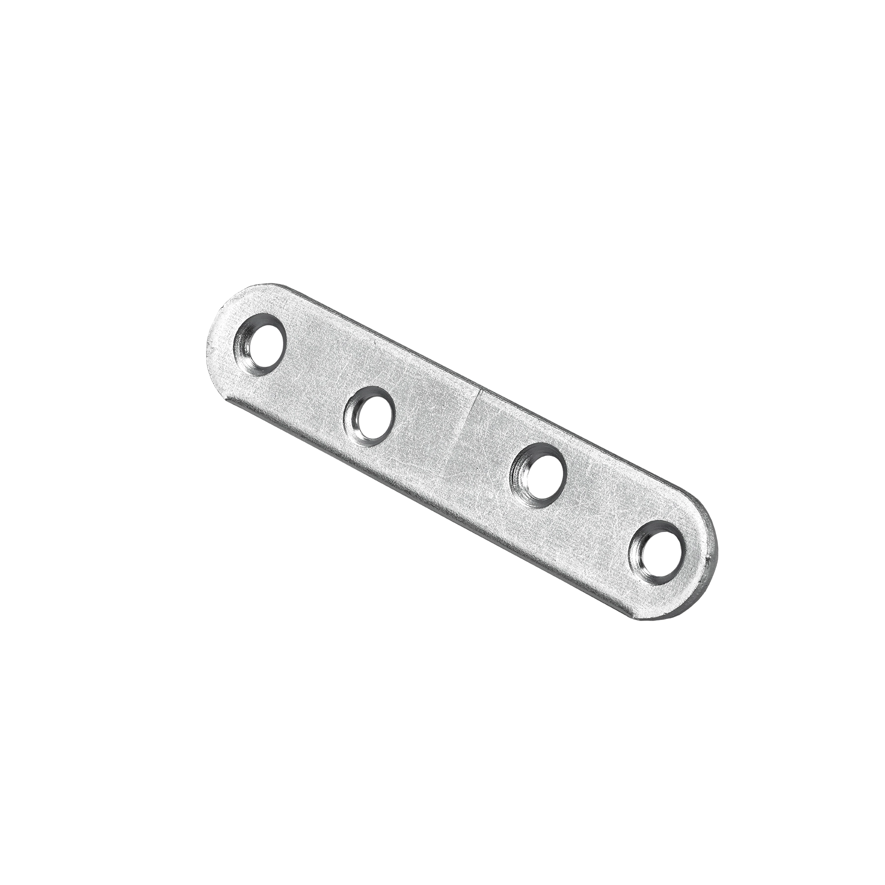 União Chata Aço Zincado 15x80mm Prata 12 peças
