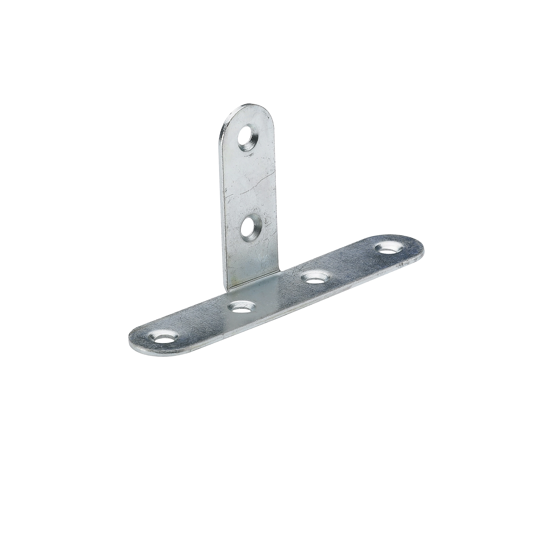 Cantoneira Esquadro T Aço 40x80x15mm Prata 1 peça