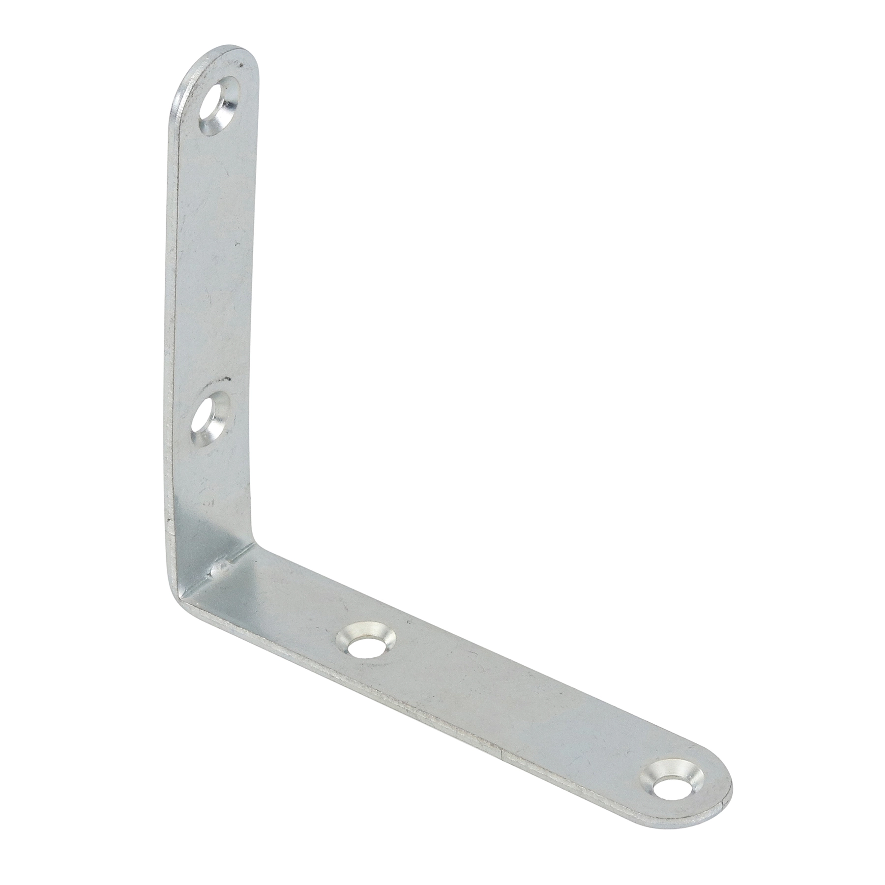 Cantoneira Abas Iguais Aço 80x80x15mm Prata 1 peça