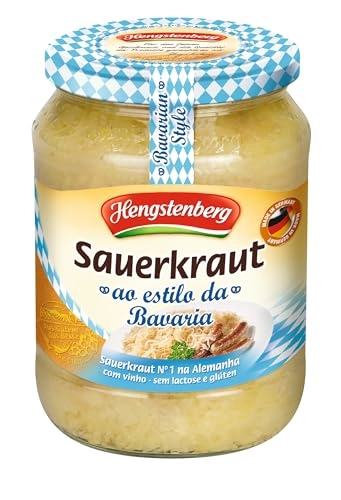 Chucrute à Baviera Em Conserva Hengstenberg Vidro 650g