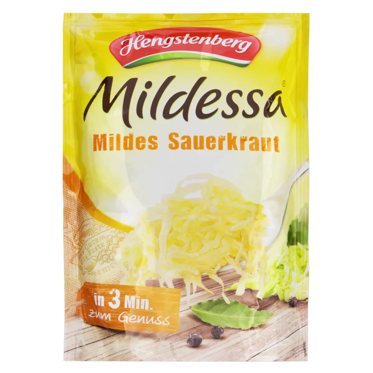 Chucrute Em Conserva Original Hengstenberg Mildessa Sachê 350g