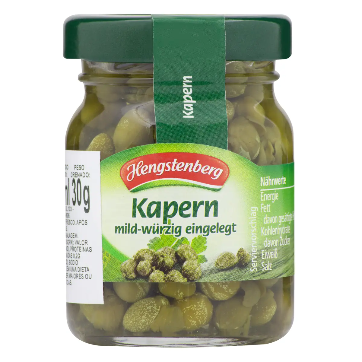 Alcaparra Em Conserva Hengstenberg Vidro 30g