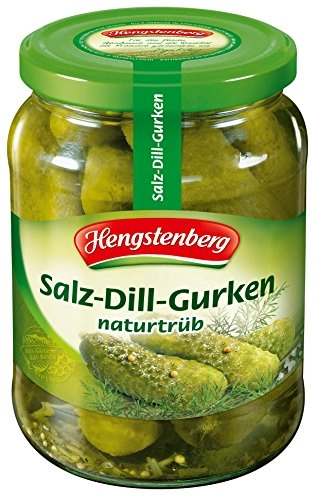 Pepinos Salg C/endro Hengstenberg 650g