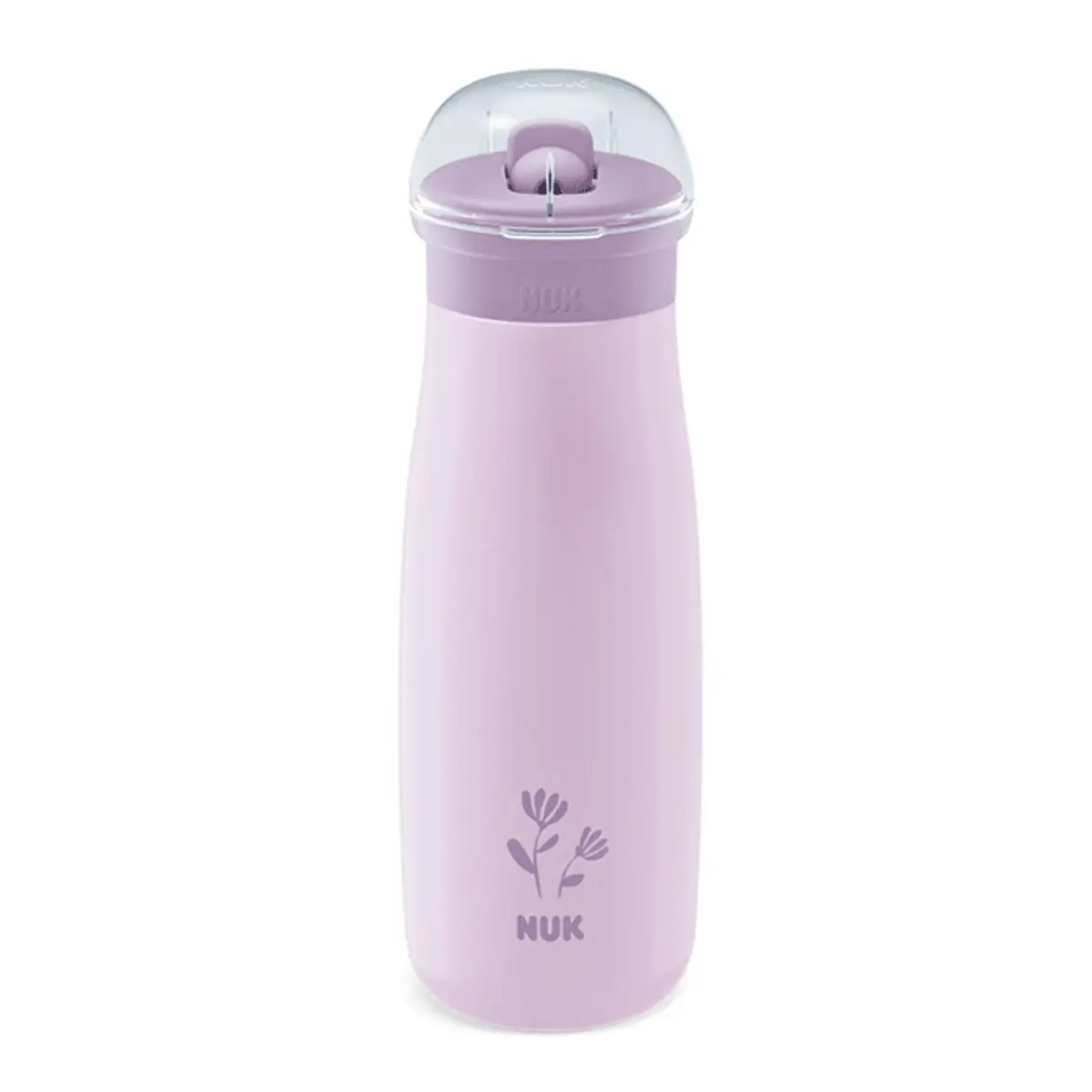 Copo de Treinamento Infantil Mini-Me Flip Inox Lilás - Nuk