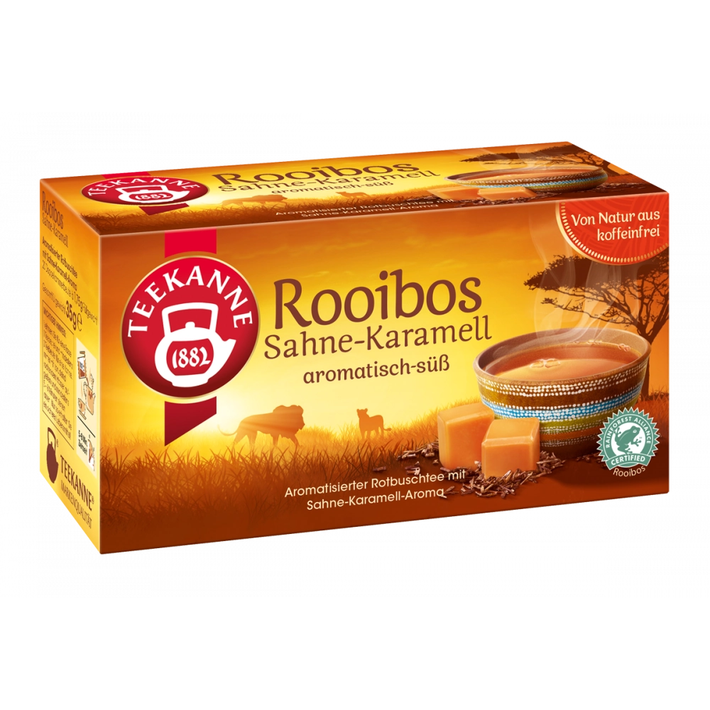 Cha Verm Rooibos Caramelo Teekanne 35g