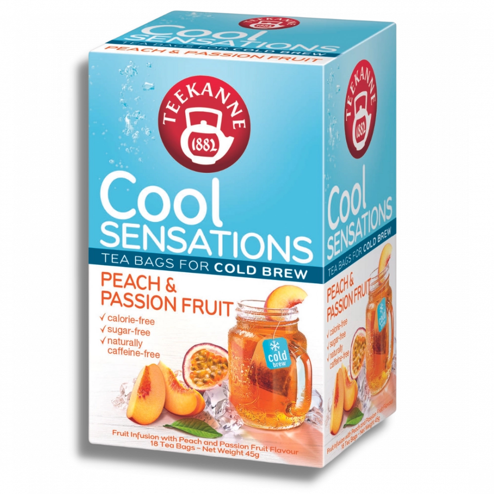 Chã¡ Teekanne Cool Sensations Pã Ssego E Maracujã¡ Cx 45 G