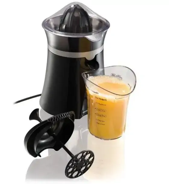 Espremedor De Frutas Hamilton Beach Freshmix Preto E Prata