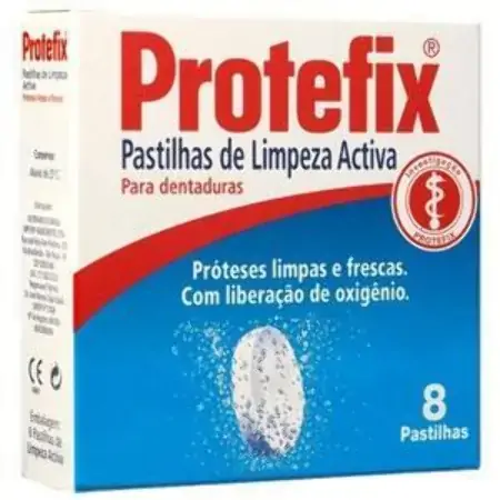 Protefix Pastilhas De Limpeza Ativa C/ 8