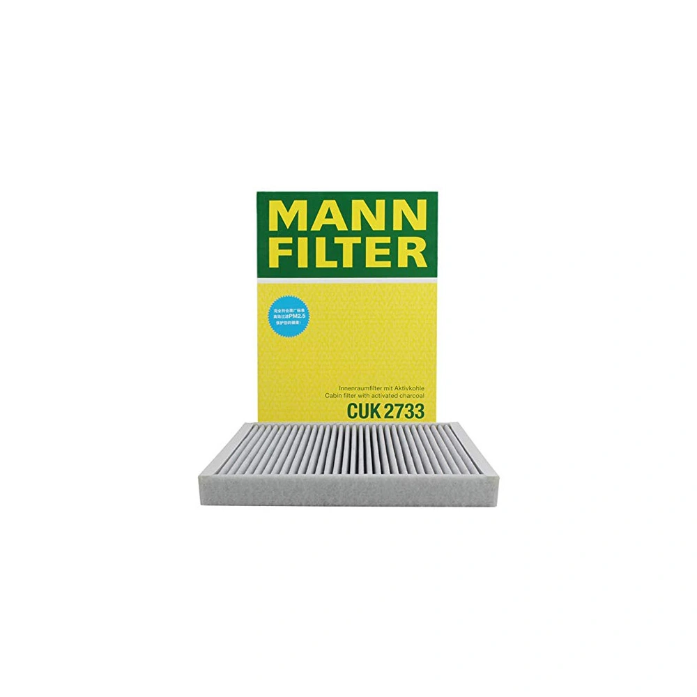 Mann Filter Cuk 2733 Cabin Filter With Activated Charcoal For Select Volvo S80