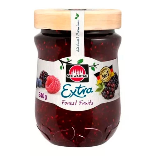 Geleia Schwartau Frutas Bosq Nv Vd 340g