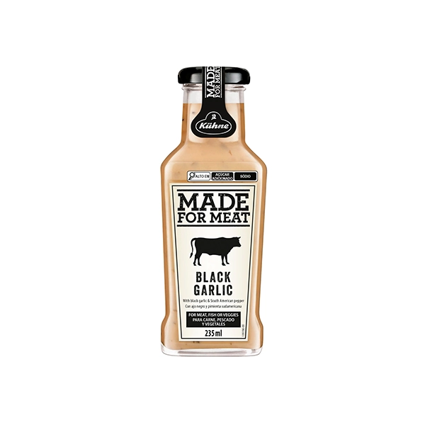 Molho Ale.kuhne Alho Negro 235ml
