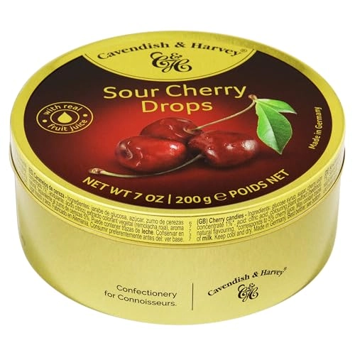 Bala Cereja Cavendish Harvey Lata 200g