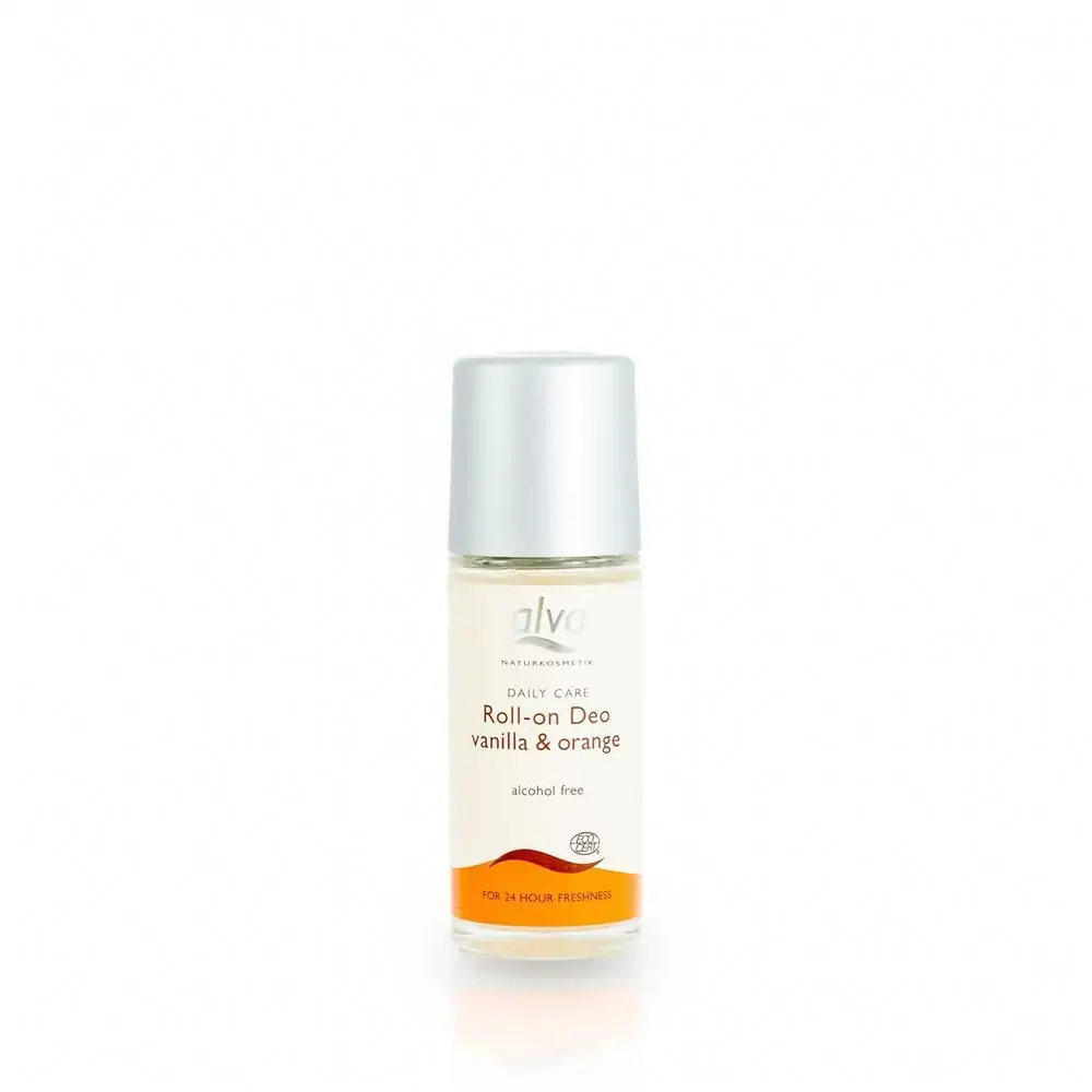 Desodorante Roll On Baunilha E Laranja Alva Naturkosmetik
