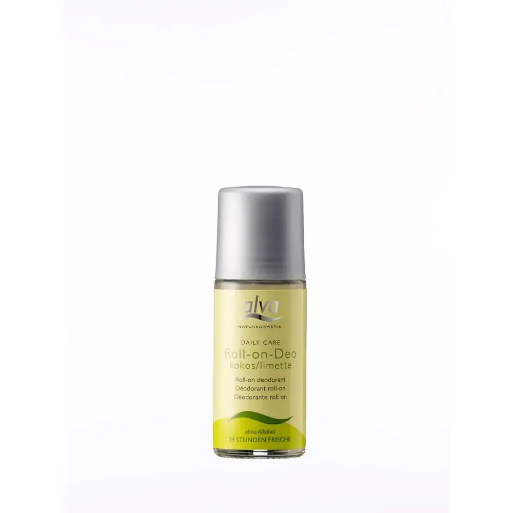 Desodorante Roll On Coco E Limao Alva Naturkosmetik
