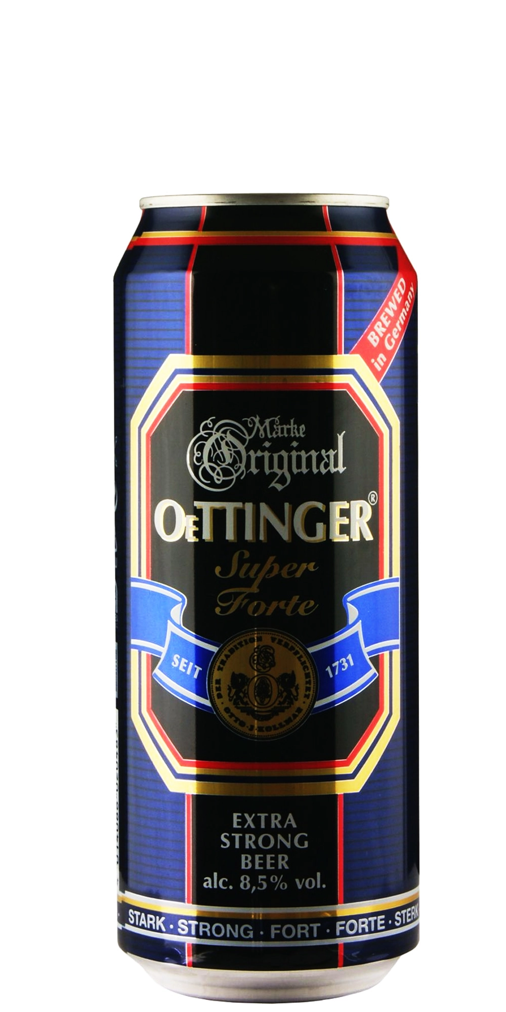 Cerveja Alemã OETTINGER X Forte Lata 500ml