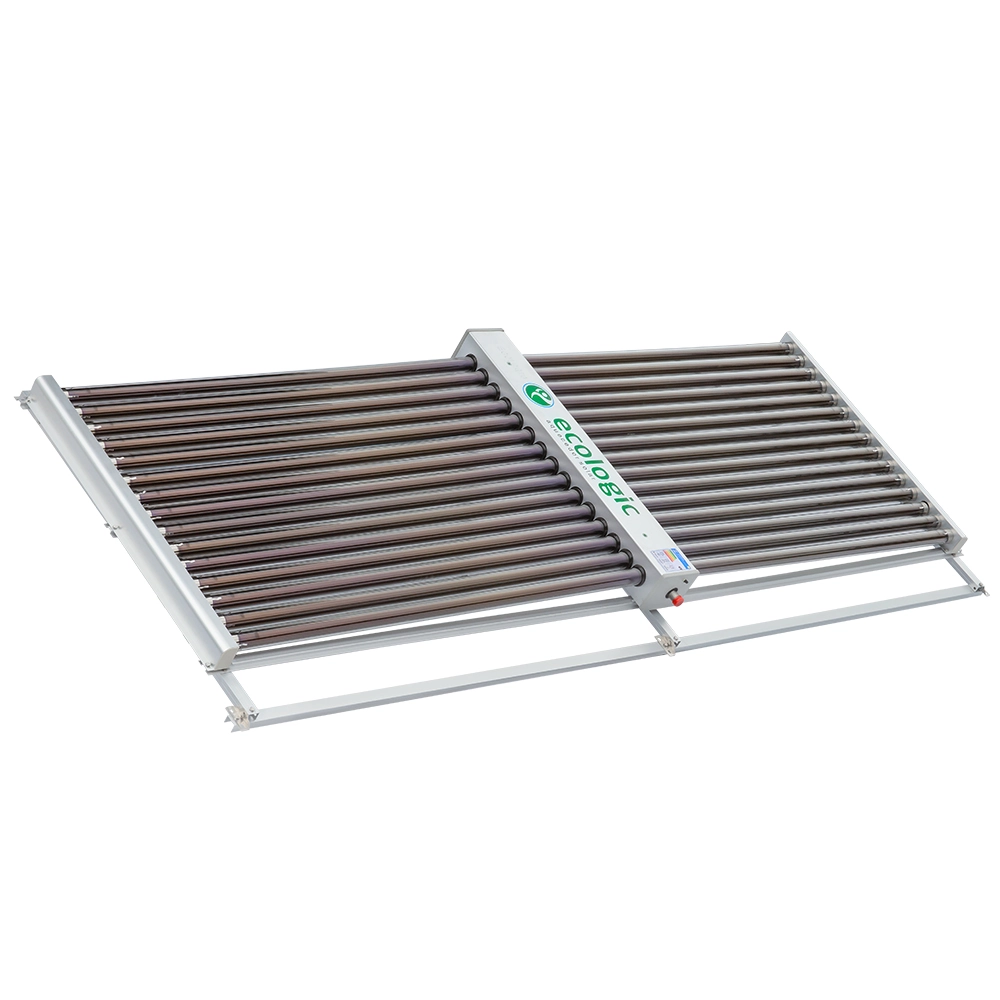 Aquecedor Solar Ecologic À Vácuo 40 Tubos Baixa Pressão Horizontal Em Alumínio