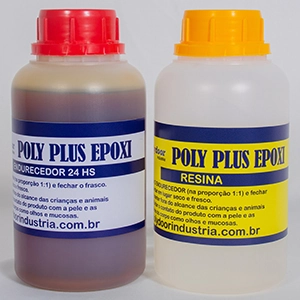 Kit Poly Plus Epóxi 24 Horas - 900 G