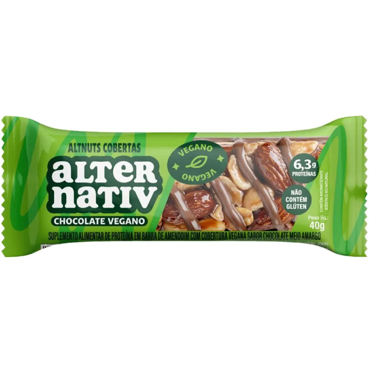 Altnuts Chocolate Vegano Alternativ 40g