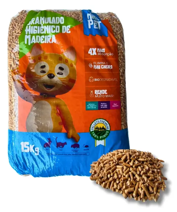 Motta Pet Granulado De Madeira 15kg