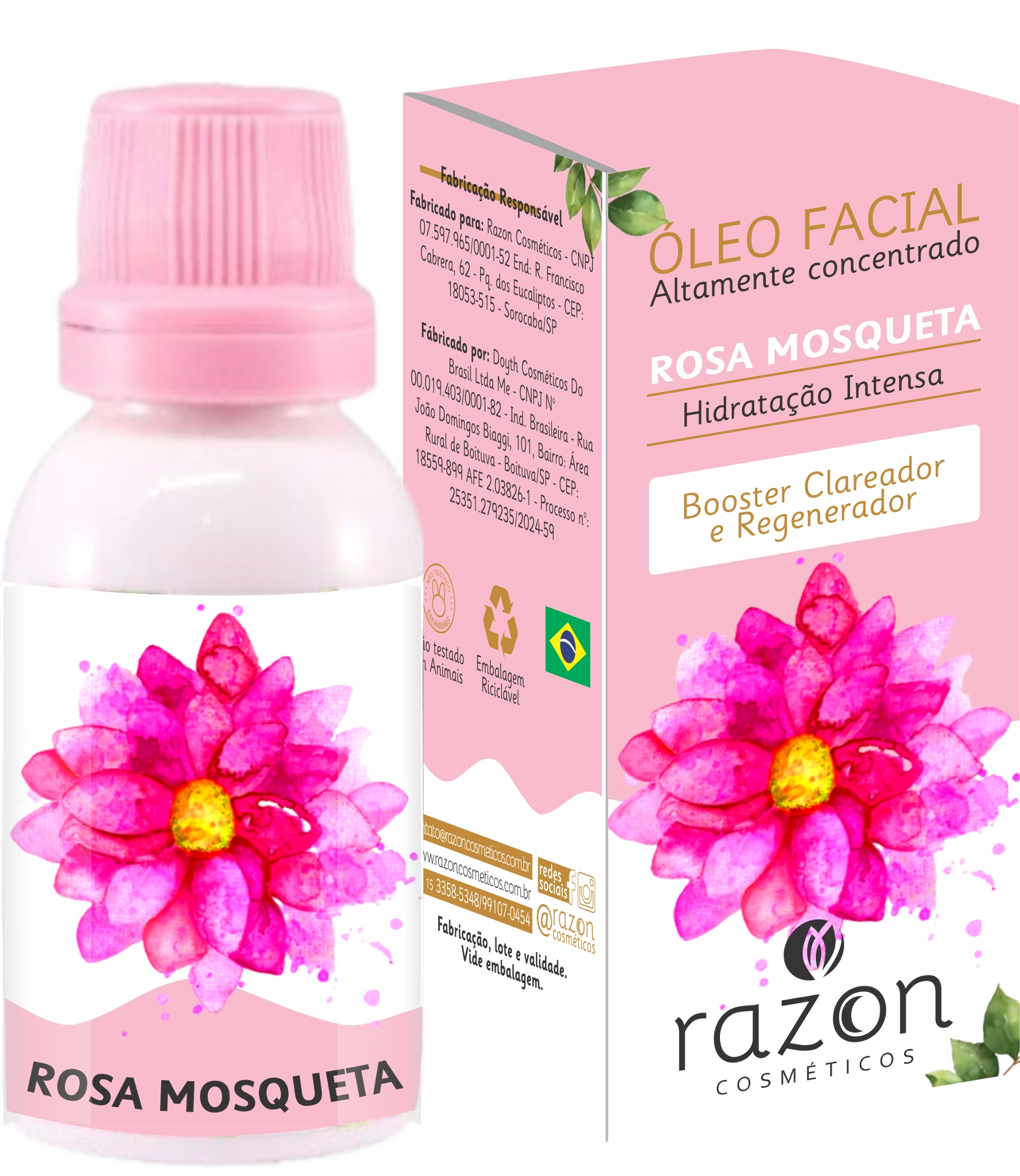 Oleo Razon Acial Rosa Mosqueta 30ml