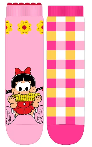 Meia Soquete Inf Menina Rosinha 2 Pares 23 26 151tcb2.03 Cia Da Meia