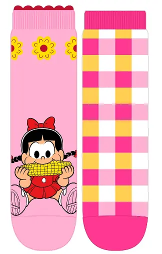 Kit 2 Pares Soquete Fem 31 34 Cx 36 Rosinha