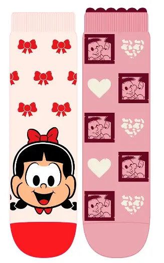 Meia Soquete Inf Menina Rosinha 2 Pares 27 30 251tcb2.01 Cia Da Meia