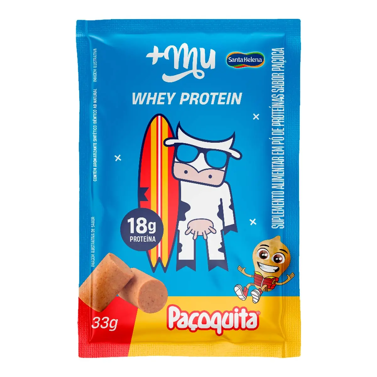 Whey Protein Sache Pacoquita 33g Maismu