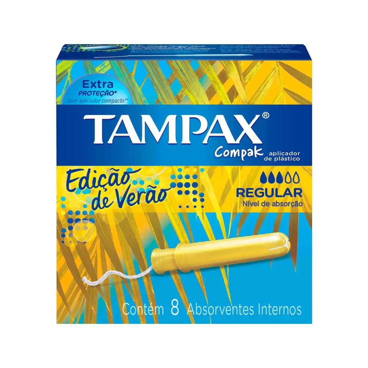 Interno Tampax Compak Regular 8 Unidades